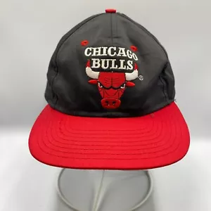 Vintage Chicago Bulls NBA Snapback Mütze Cap schwarz - Bild 1 von 5