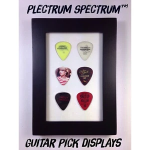 PLECTRUM SPECTRUM™ 4" x 6" Guitar Pick Display - CLEAR Vertical - FRAME INCLUDED - Picture 1 of 6