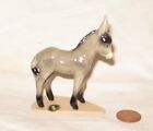 hagen renaker donkey foal horse gray cutie ceramic figurine
