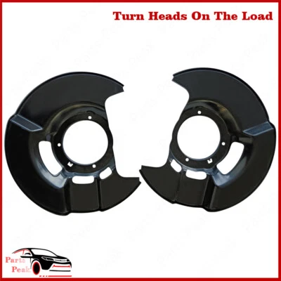 Brand New 2Pcs For 2003 - 2008 Honda Pilot Front Brake Dust Shield Set Fits - Imagem 1 de 4