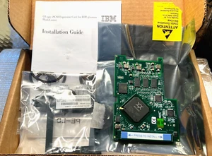 NEW IBM 32R1925, 42C7179 QLOGIC 1GB ISCSI Expansion Card complete Kit - Picture 1 of 6