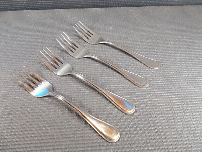 Cubiertos de acero inoxidable The Main Course patrón Carlisle 4 tenedores de ensalada 6 1/2" Foto 1 de 2