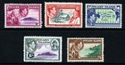 PITCAIRN ISLANDS King George VI 1940-51 Part Pictorial Set SG 2 to SG 8 MNH/MINT
