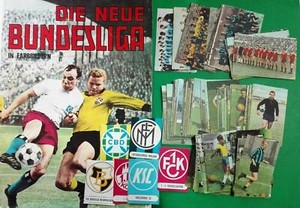 (NO PANINI) SICKER-VERLAG BUNDESLIGA 1964/65 - choose stickers n.145/304 [MAX]