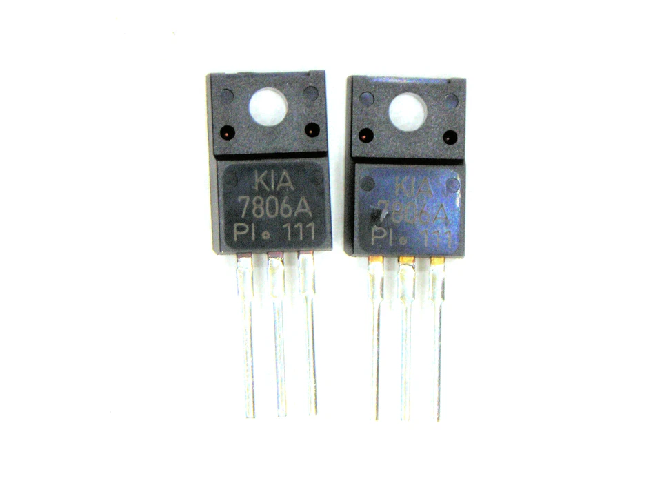 KIA7806API  KEC 6 Positive Voltage Regualtor TO-220P   2  pcs - Image 1 of 1