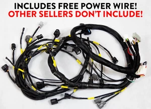 K20 K24 K-Series Tucked Wiring Harness For Honda Acura K-Swap Integra CRX EK EG - Picture 1 of 7