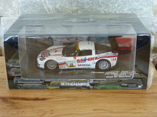 Callaway Corvette C6 Z06R GT3 ADAC Gt Masters 2011 #28 Keilwitz MINICHAMPS 1:43 - Immagine 1 di 4