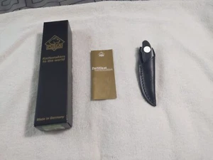 PUMA COBRA HUNTER Handmade LTD Germany PU133501 Black Fixed Knife #P1 - Picture 1 of 11