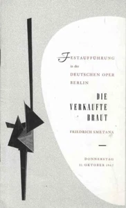 Berlin Okt 1962 Festaufführung Deutsche Oper „Die verkaufte Braut“ - Bild 1 von 4