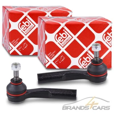 FEBI 2x SPURSTANGENKOPF VORNE FÜR FIAT PUNTO 199 OPEL ADAM CORSA D E - Bild 1 von 4