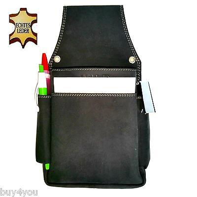 Real Leather Holster Pouch Waiter Wallet Money Purse • 29.15£