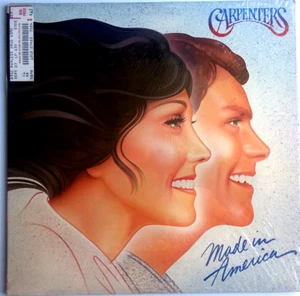 THE CARPENTERS - Made In America -1981 Vinyl LP A&M SP-3723 Lyric Sleeve SHRINK - Imagen 1 de 8
