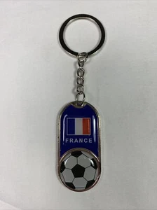 France ~ Keychain Alloy World Cup Souvenirs National Team - Picture 1 of 5