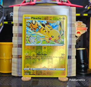 Pikachu 049/195 Reverse Holo Silver Tempest Pokémon TCG Sword & Shield Common