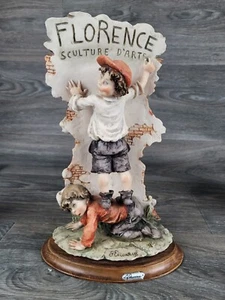Vintage Rare Signed Giuseppe Armani Italy Store "Florence Sculture D'arte" 11" - Picture 1 of 16