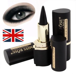 Miss Rose Long Lasting Waterproof Black Eyeliner Eyeliner Gel Eye Liner Pen Tool - Picture 1 of 10