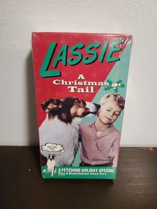 Lassie A Christmas Tail VHS Brand New Sealed (1994) Nickelodeon Sony Wonder - Picture 1 of 6