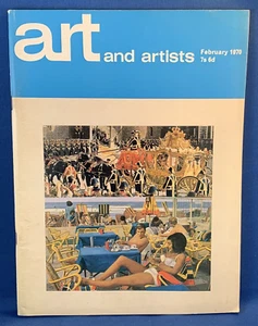 Vintage Rare ART and ARTISTS Magazine February 1970 Vol 4 11 Rodin Heade Canogar - Picture 1 of 6