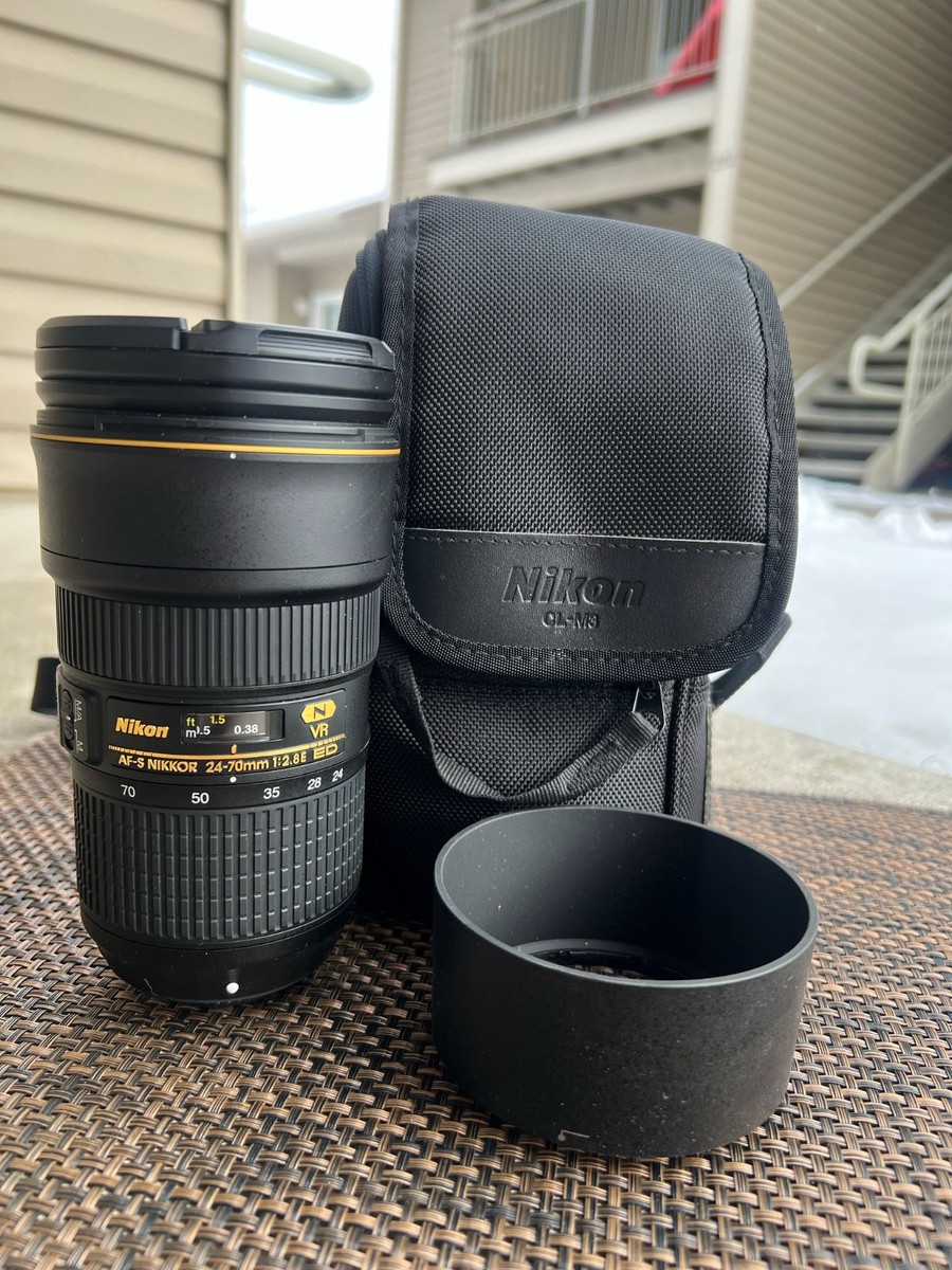 Nikon NIKKOR AF-S f/2.8 Camera Lenses 24-70mm Focal for sale Nikon NIKKOR AF-S f/2.8 Camera Lenses 24-70mm Focal for sale