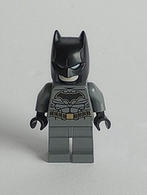 Lego Minifigure vtg mini figure building block DC Comic toy Batman No Cape