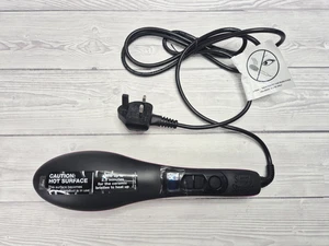JML Simply Straight Ceramic Heat Straightener Hair Brush Comb - Black - Picture 1 of 5