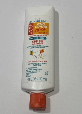 Loción 2013 Avon Skin So Soft Bug Guard Plus IR3535 Gentle Breeze SPF30 Foto 1 de 4