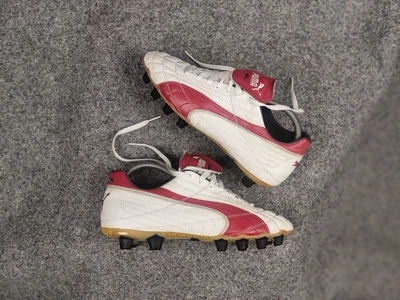 Rare Vintage Puma King Pro SL FG Pittards Leather Football Boots - Image 1 of 4