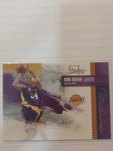 2009-10 Panini Studio Masterworks Kobe Bryant Card #10 Rare! Mint Condition - Picture 1 of 2