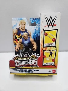 Mattel WWE Knuckle Crunchers The American Nightmare Cody Rhodes Series Wave 5 - Foto 1 di 3