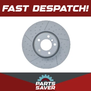 2x Brake Discs Pair Vented fits BMW 118D F20, F21 2.0D Front 11 to 19 N47D20C - Picture 1 of 10