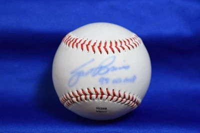 Béisbol firmado por la Liga con autógrafo certificado de autenticidad Scott Brosius JSA Foto 1 de 2