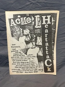 Heatrattack Fanzine #5 1995 hardcore political PC punk Acme Ebullition Records - Bild 1 von 3