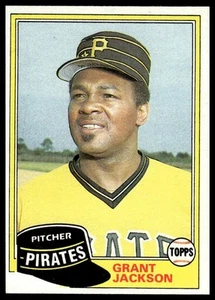 1981 Topps #518 Grant Jackson Pittsburgh Pirates NM+ - Picture 1 of 2