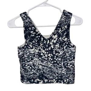 Sujetador deportivo Move Theology para mujer blanco y negro S poliéster/spandex - Imagen 1 de 4