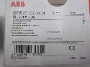 Disyuntor miniatura ABB SU201M-C5 - Imagen 1 de 1