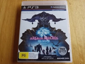 A Realm Reborn : Final Fantasy 14 (XIV) Online (PS3 Game) PlayStation Three - Picture 1 of 3