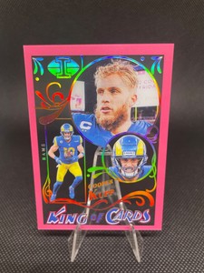 💎🏈COOPER KUPP - KING OF CARDS -PINK- 2022 PANINI ILLUSIONS /399 RAMS🏈💎