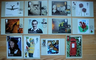 2009 diferentes juegos de tarjetas PHQ VARIAS ESTAMPILLAS DELANTERAS RELACIONADAS. SE VENDE INDIVIDUALMENTE Foto 1 de 4