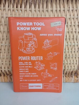Sears Craftsman Power Router Power Tool Know How Manual 1977 - Image 1 of 4