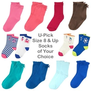 Gymboree You Pick NWT Gymboree Basic Bow Socks of Your Choice 8 9 10 12 years - Picture 1 of 11
