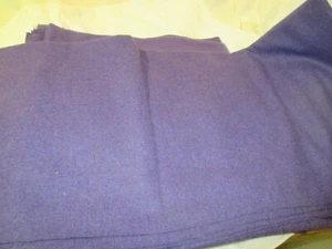 Vintage wool flannel purple heather Fabric Material - Picture 1 of 2