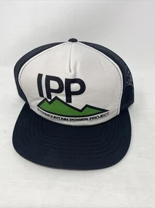 Sombrero de camionero vintage IPP Intermountain Power Project Snapback YA - Imagen 1 de 7