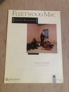 Partitura de Fleetwood Mac STEVIE NICKS SIETE MARAVILLAS (1987) 5 páginas (forma casi nueva) - Imagen 1 de 3