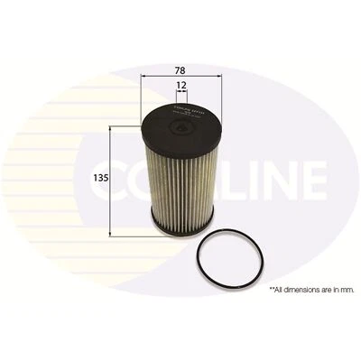 Inserto de filtro de combustible original Comline para SEAT Altea XL 5P5 5P8 1.6 TDi Foto 1 de 4