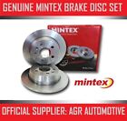 Mintex Rear Brake Discs Mdc1601 For Honda Civic Aerodeck 15 1998 00