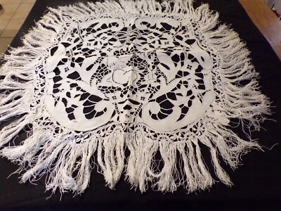 Napperon en Lin Motif  Angelot - Photo 1/4