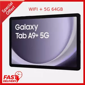 Samsung Galaxy Tab A9+ PLUS 11" 4+64GB WiFi + 5G X216 GRAPHITE tablet - Foto 1 di 1