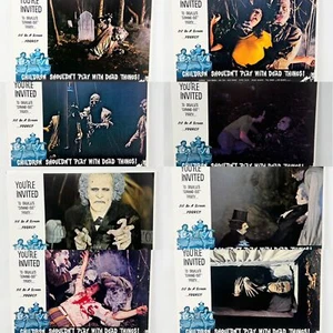 Juego de 8 tarjetas de vestíbulo de películas de ciencia ficción Children Shouldn't Play With Dead Things - Imagen 1 de 17