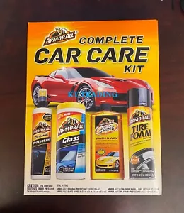 Armor All COMPLETE CAR CARE KIT Essentials for Cleaning Wax Detailing Inside Out - Picture 1 of 10