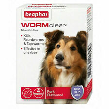 Купить Beaphar WORMclear for Large Dogs up to 40kg Worming Tablets x 4